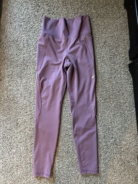 Asics ' Mauve Purple High-Waist Leggings